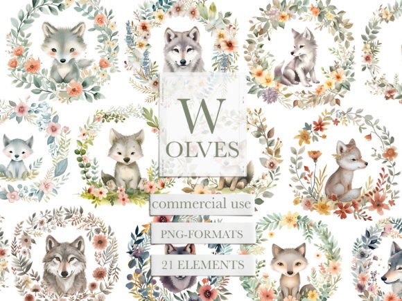 Download Baby Wolf Clipart, Wolf Clip Art, Wolves - Wolf clipart Collection